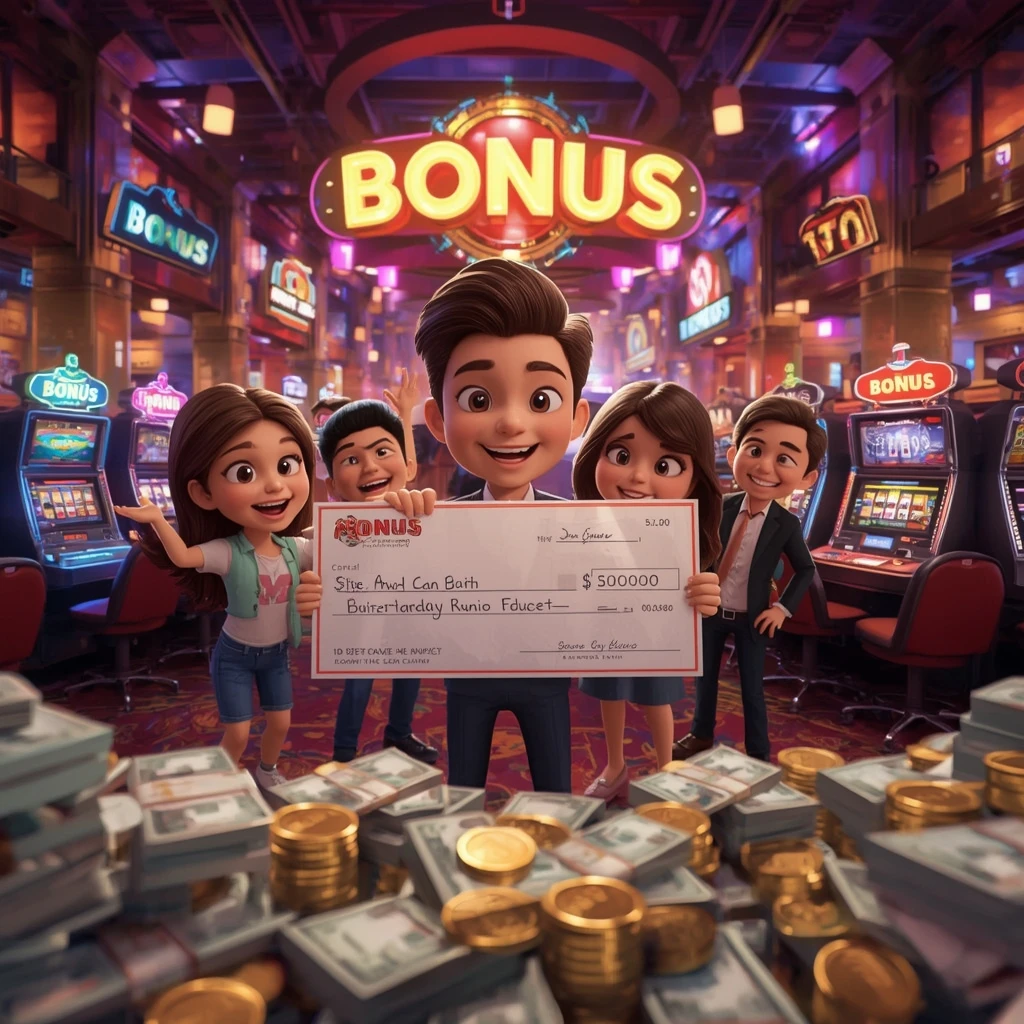 bonus dans les mains de l'homme au casino TWIN CASINO